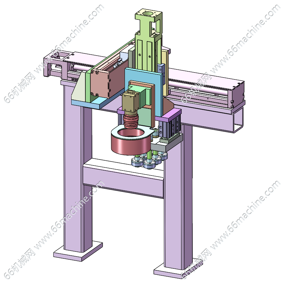 视觉相机定位取料机