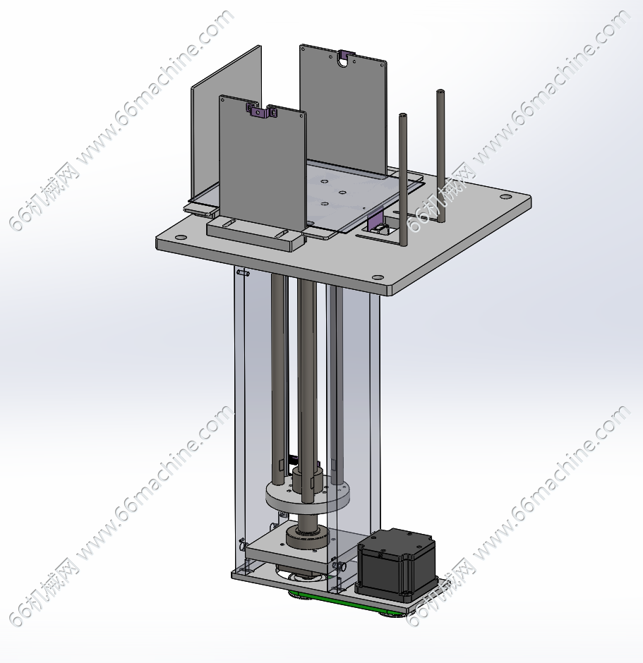 伺服丝杆顶升料仓（升降供料机构）