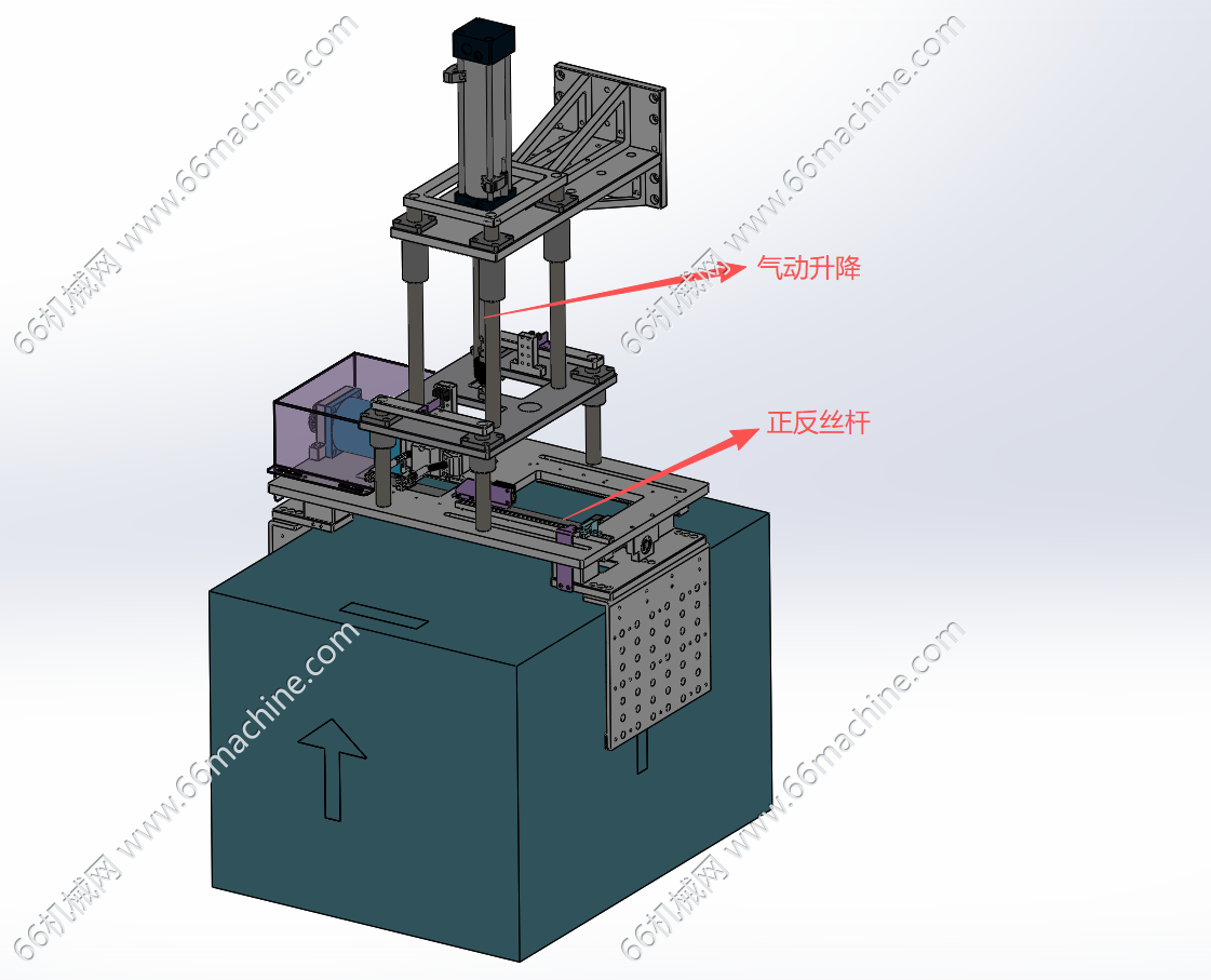 基于正反丝杠的电动夹爪