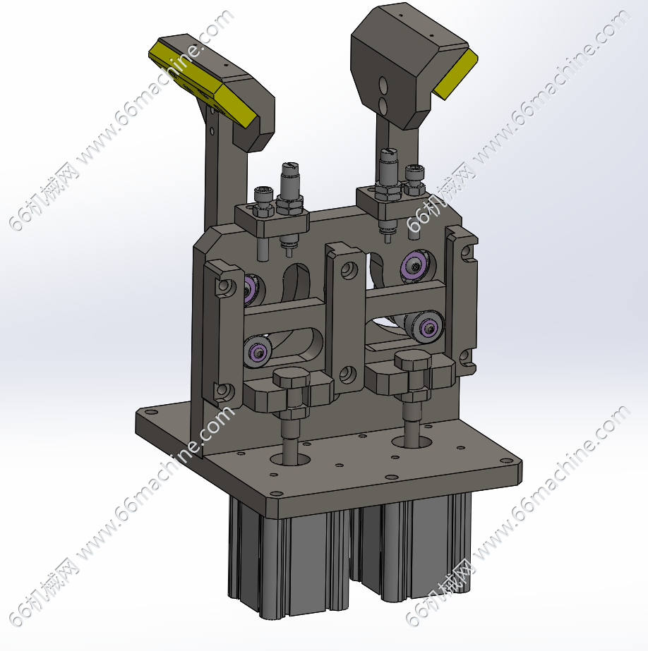 基于凸轮槽的压紧机构（夹爪）