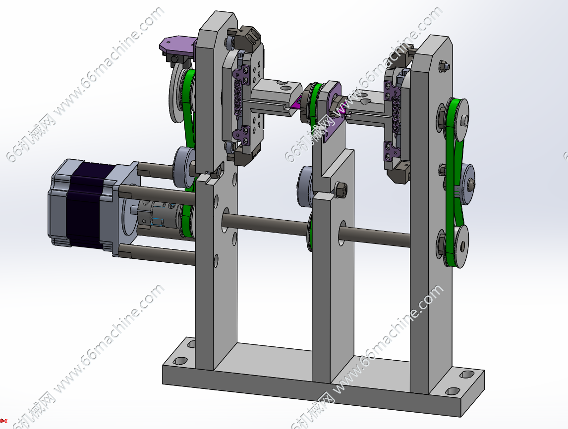 双工位自动张紧翻转机构