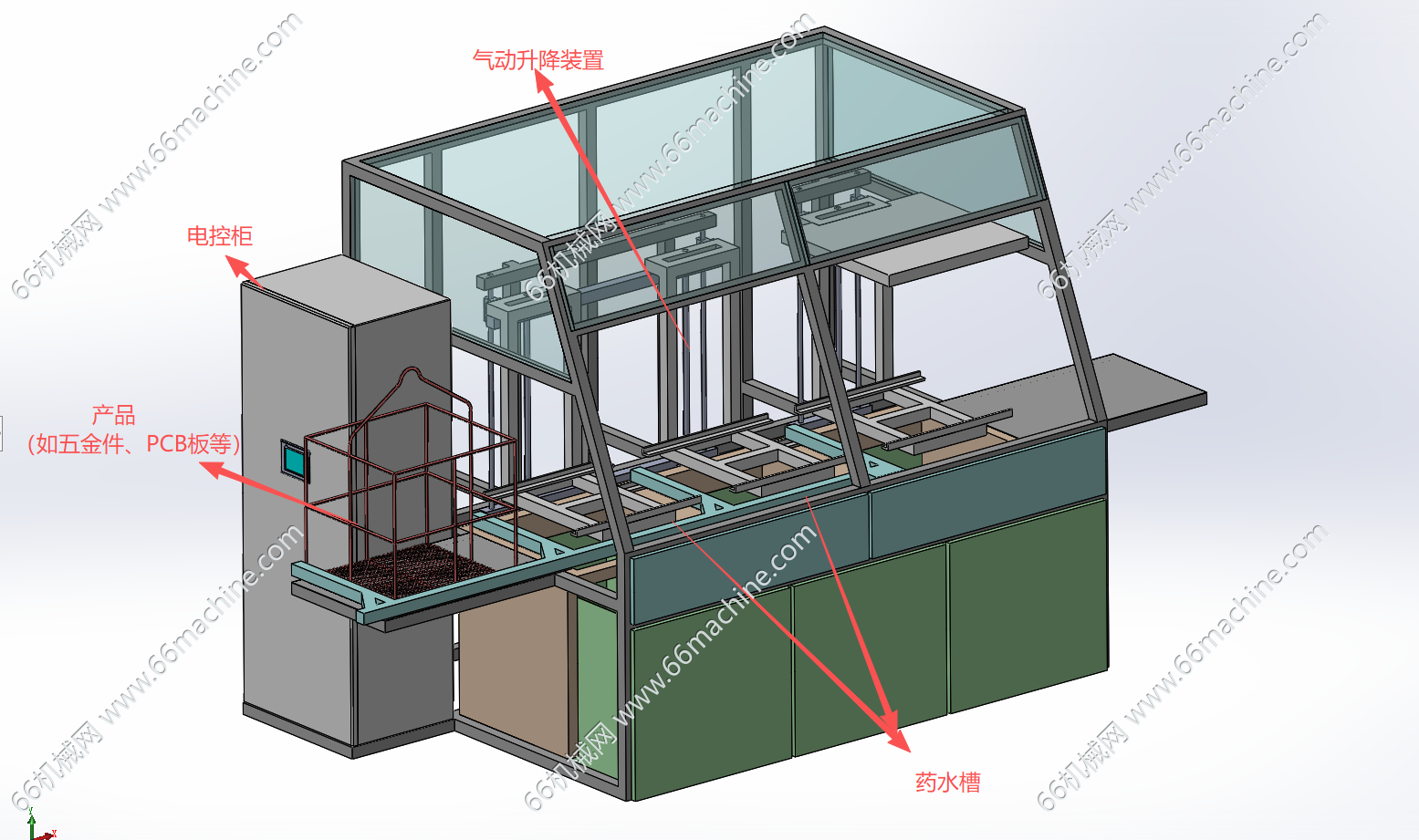 五金件、PCB板等化学沉金表面处理设备