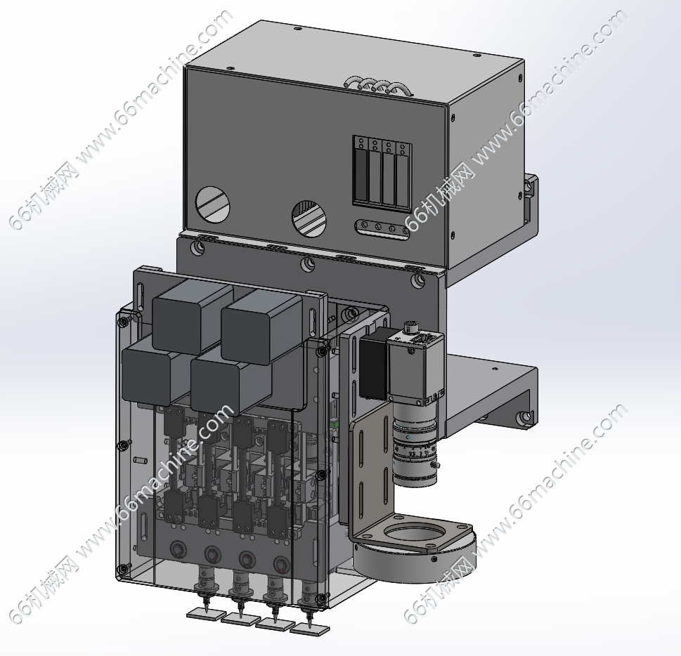 四头视觉取料机构