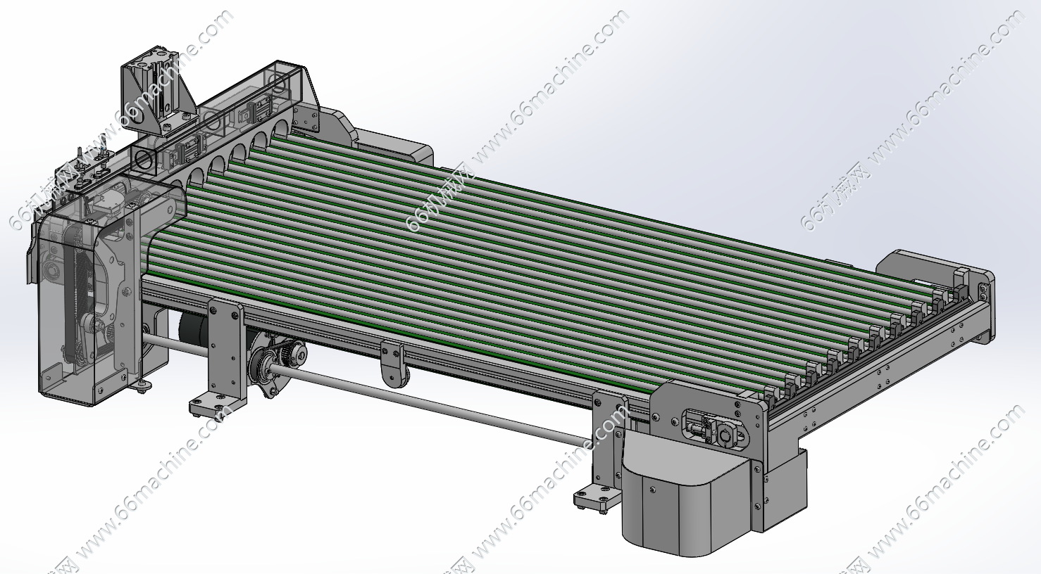 多列输送皮带机（并行多通道输送机）
