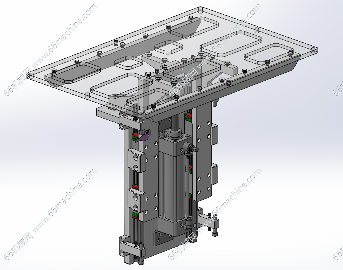 气动顶升机构（升降台）