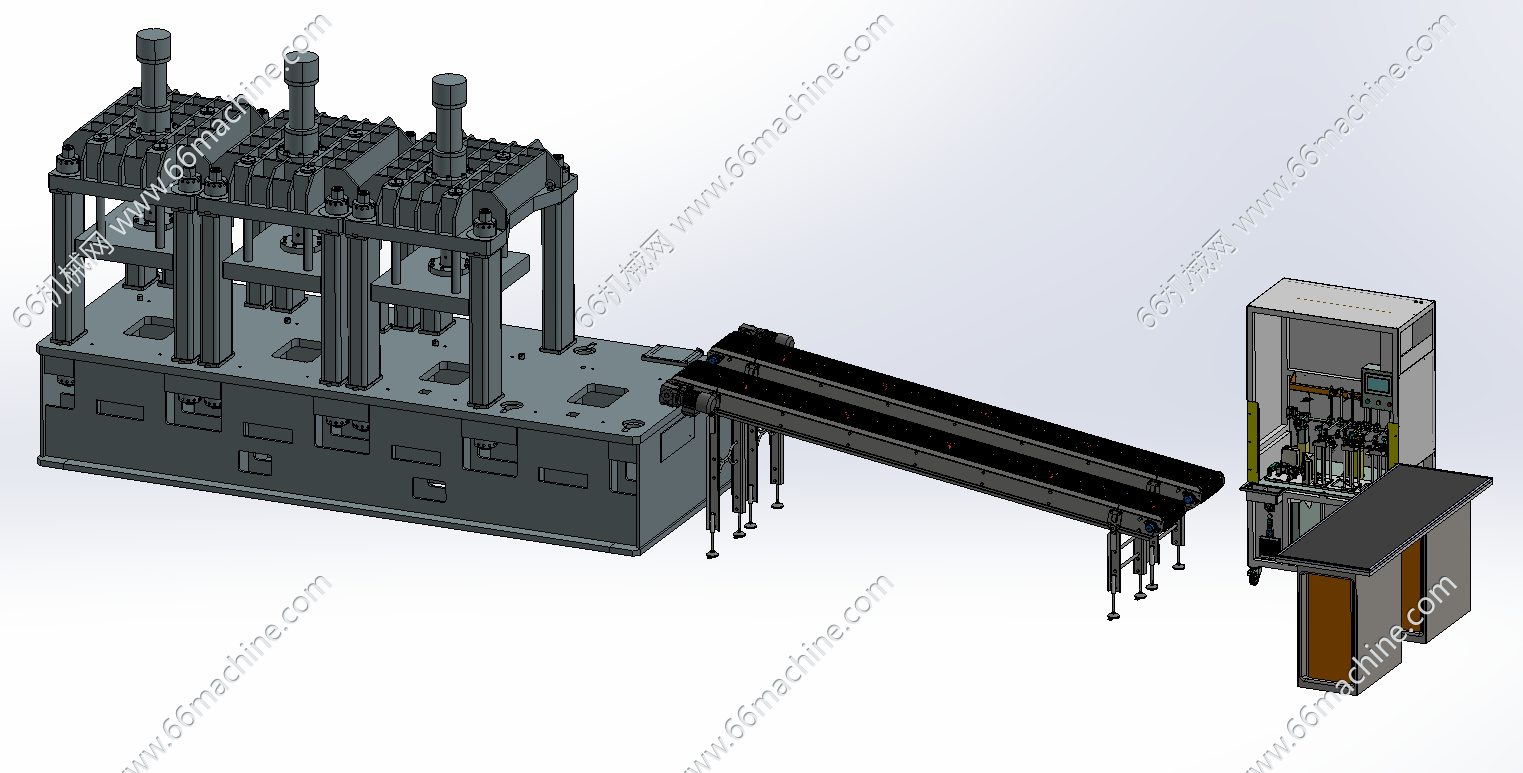液压成型及检测生产线