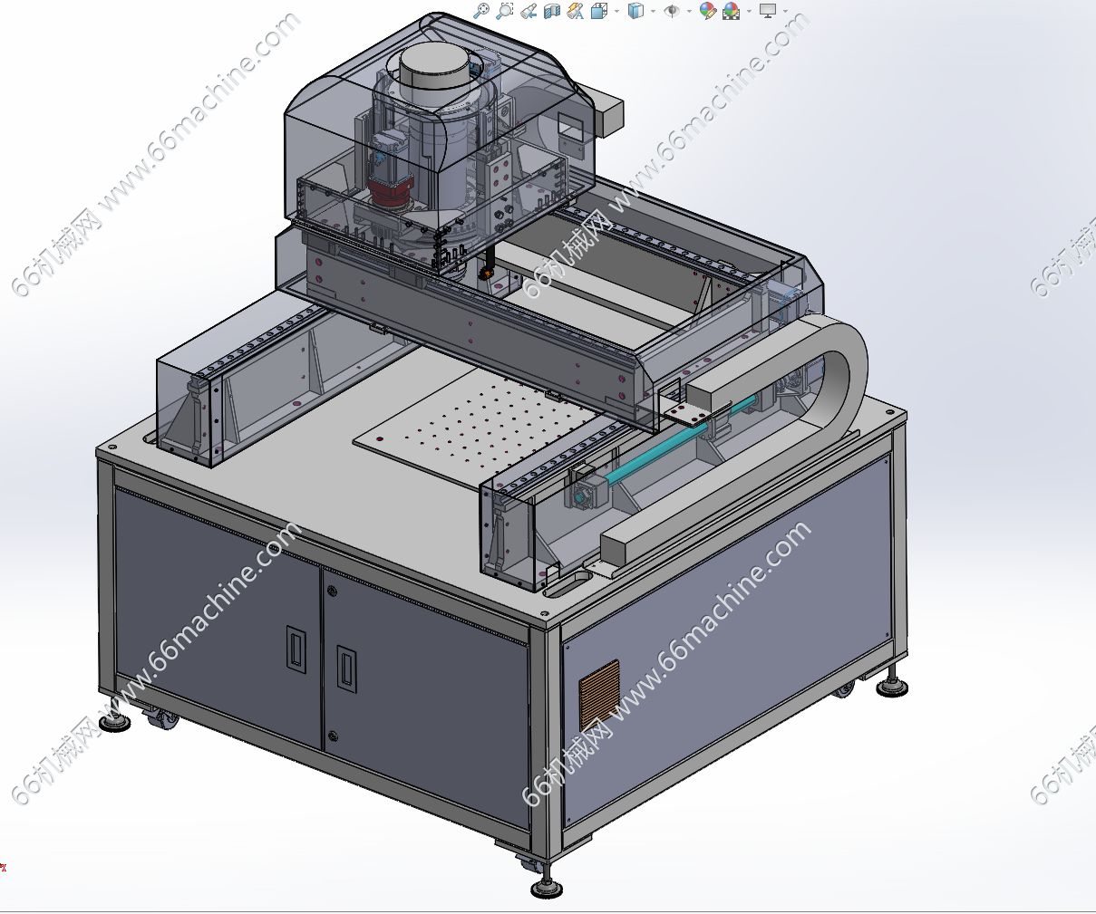 伺服三轴激光雕刻机