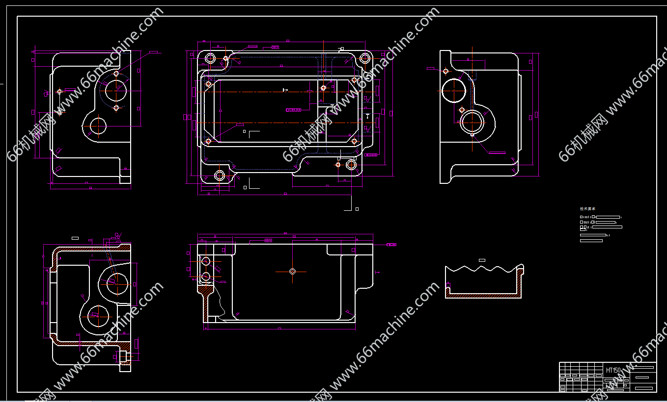 工艺夹具-C615车床进给箱加工工艺及其镗孔设计