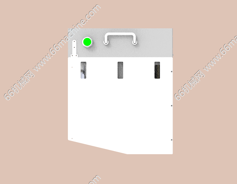 导通测试治具模型