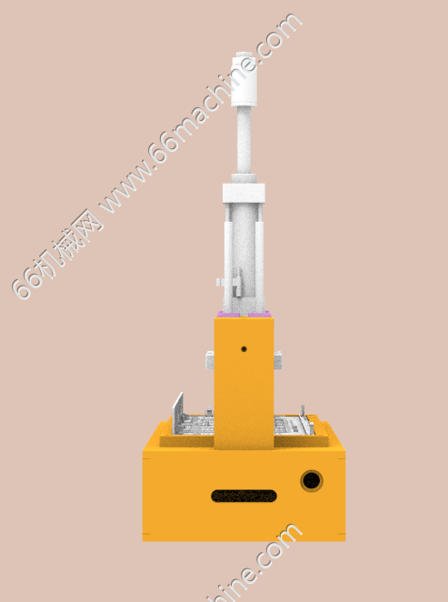 下盖整形治具后视图