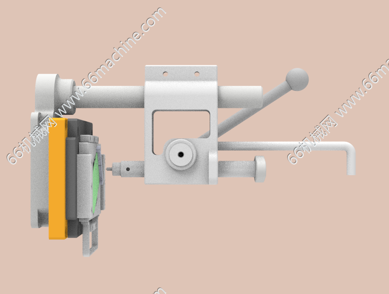 铆压治具左视图