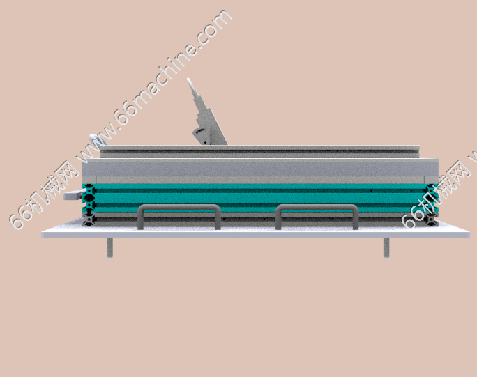一体治具后视图