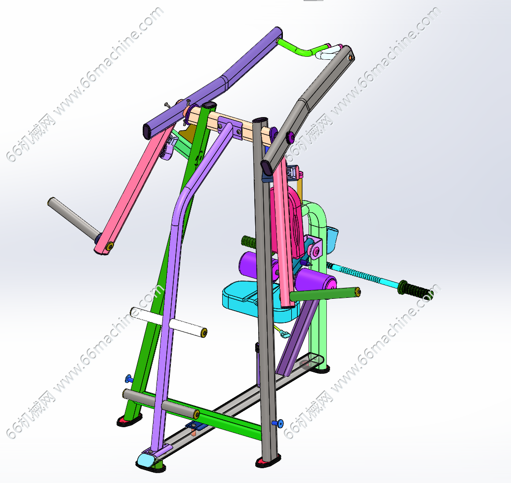 挂片式力量训练健身器材