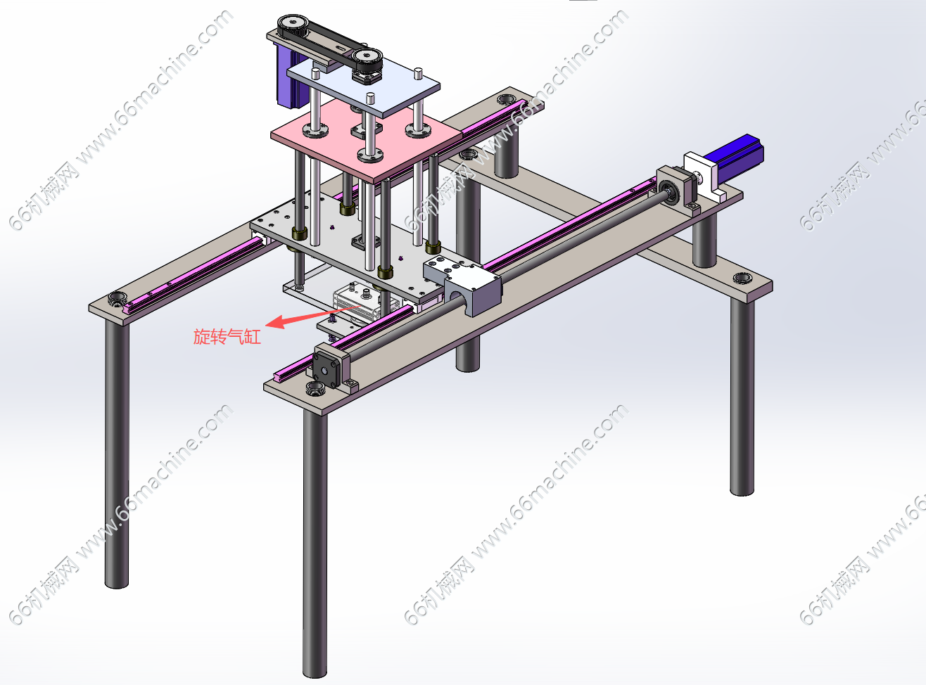 板料吸取移栽机构（搬运机构）