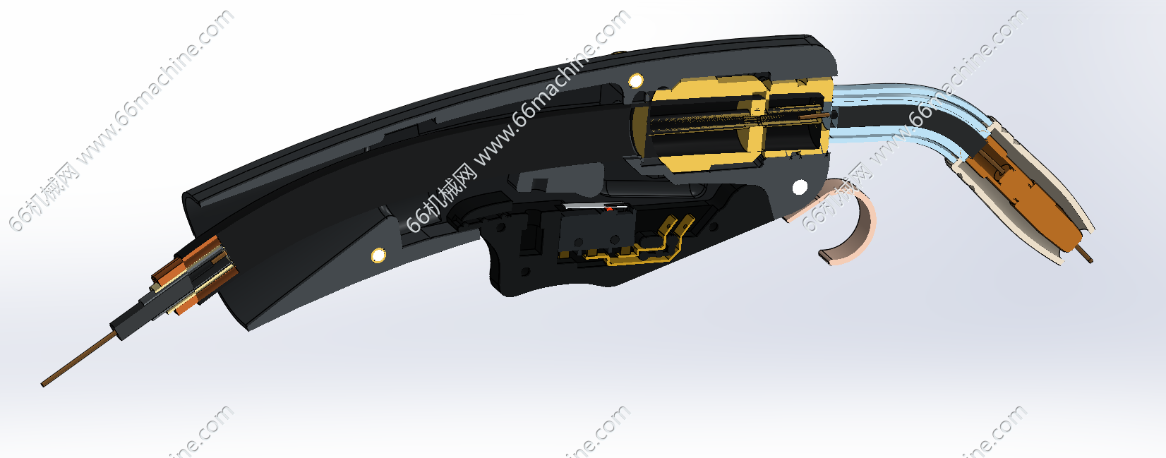 二氧化碳气体保护焊机焊枪