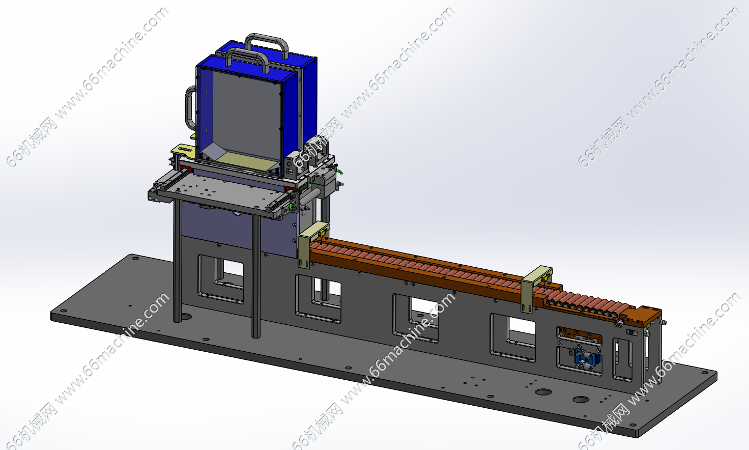 圆形电芯（圆柱电池）上料机构
