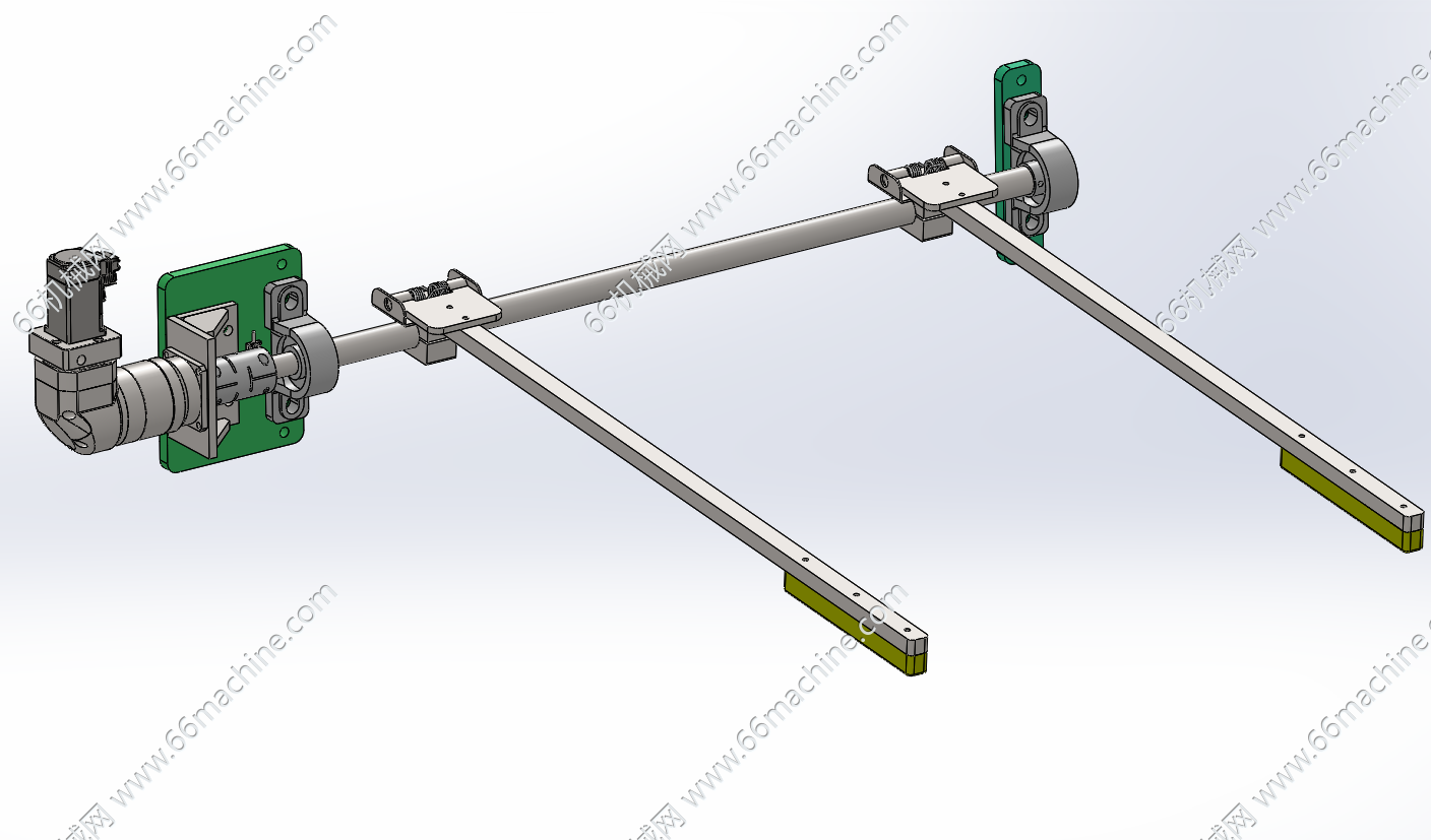 伺服旋转压紧机构