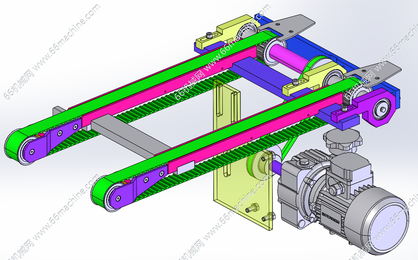 双列皮带输送机