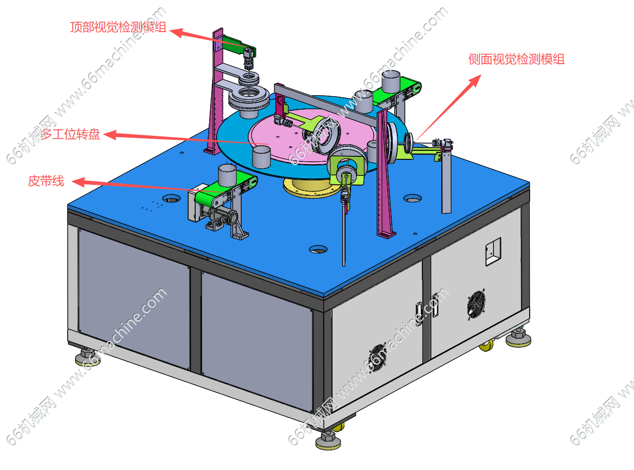 某企业通用型视觉缺陷检测机（检查机）