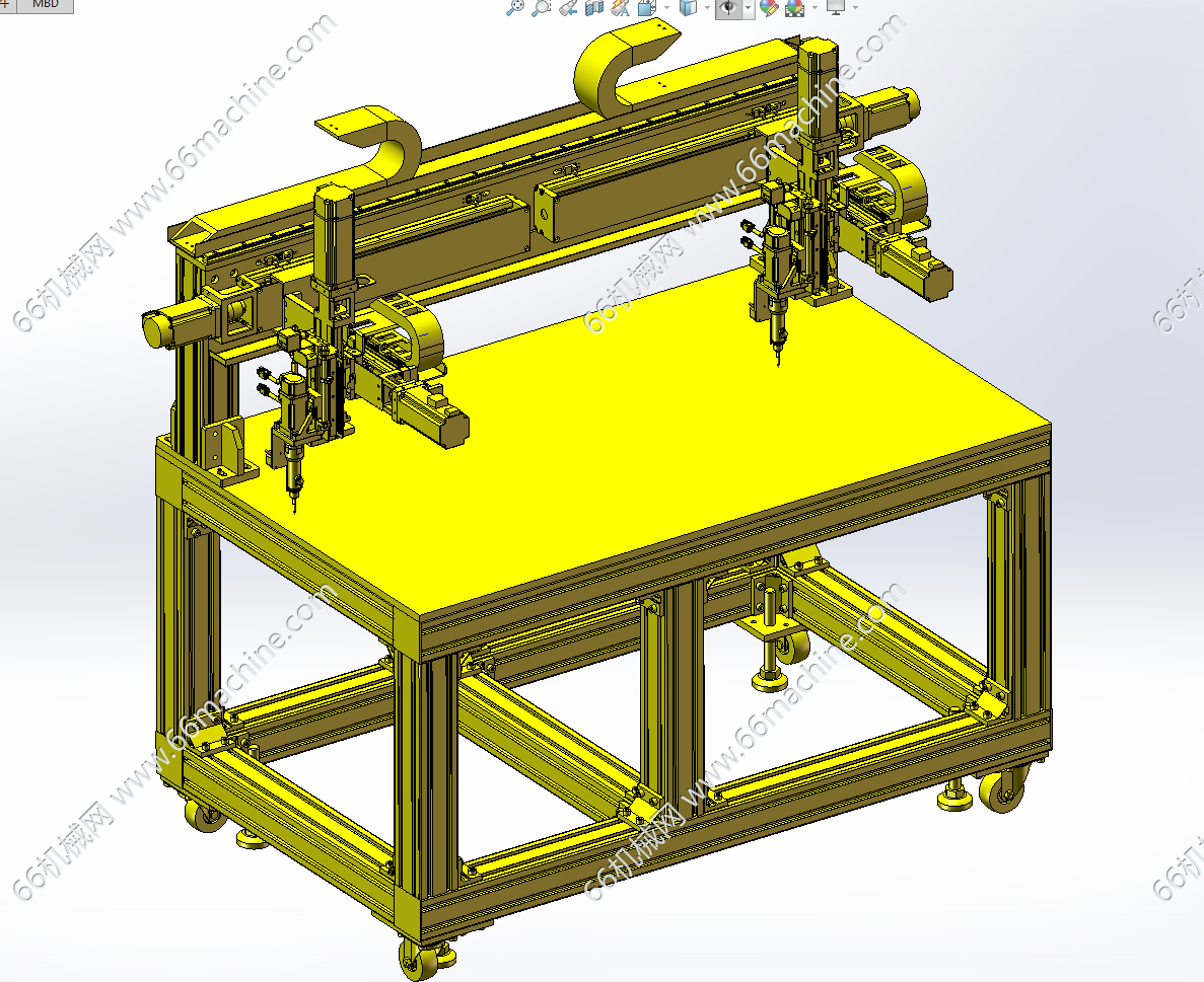 双工位智能锁螺丝机