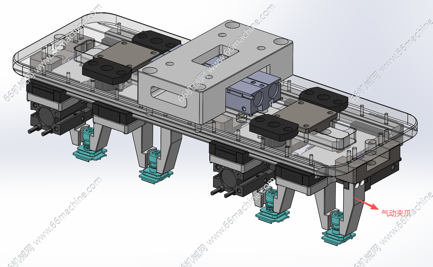 多工位气动夹取机构（夹持器）