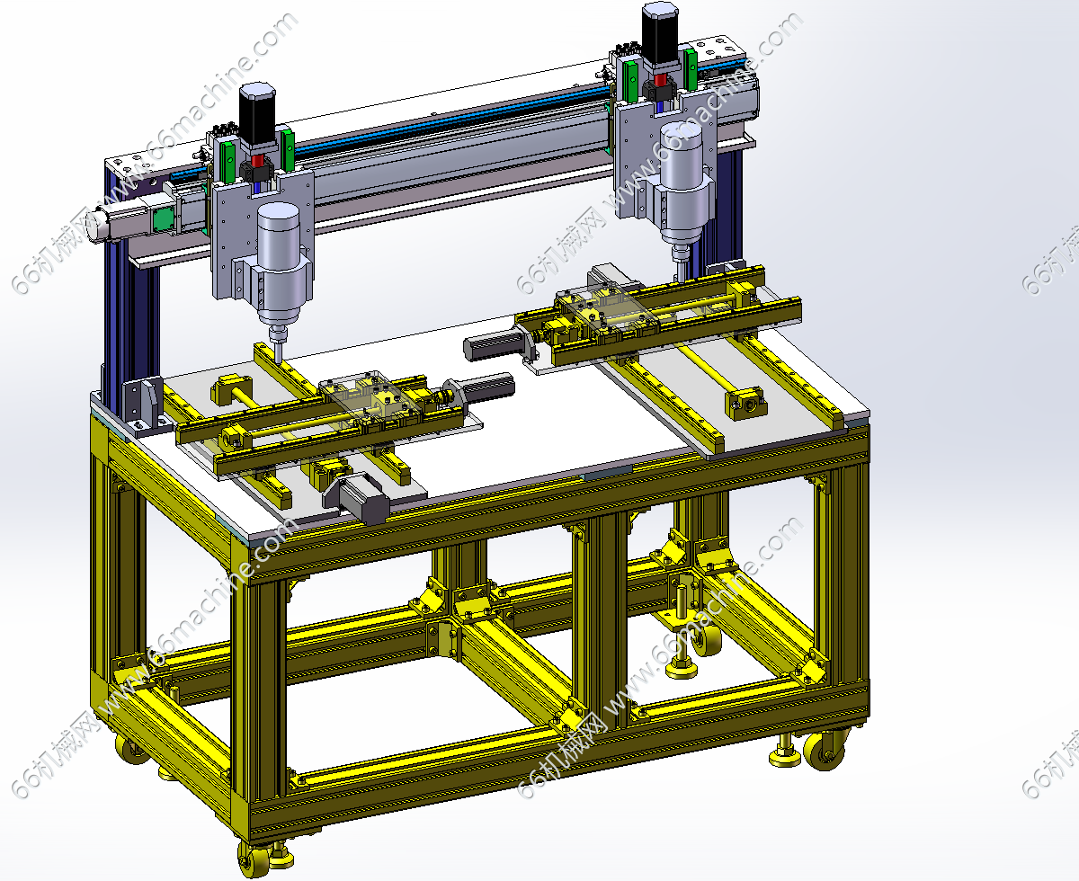 双工位双头雕刻机