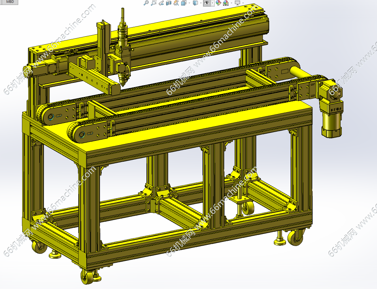 板材在线式激光切割机