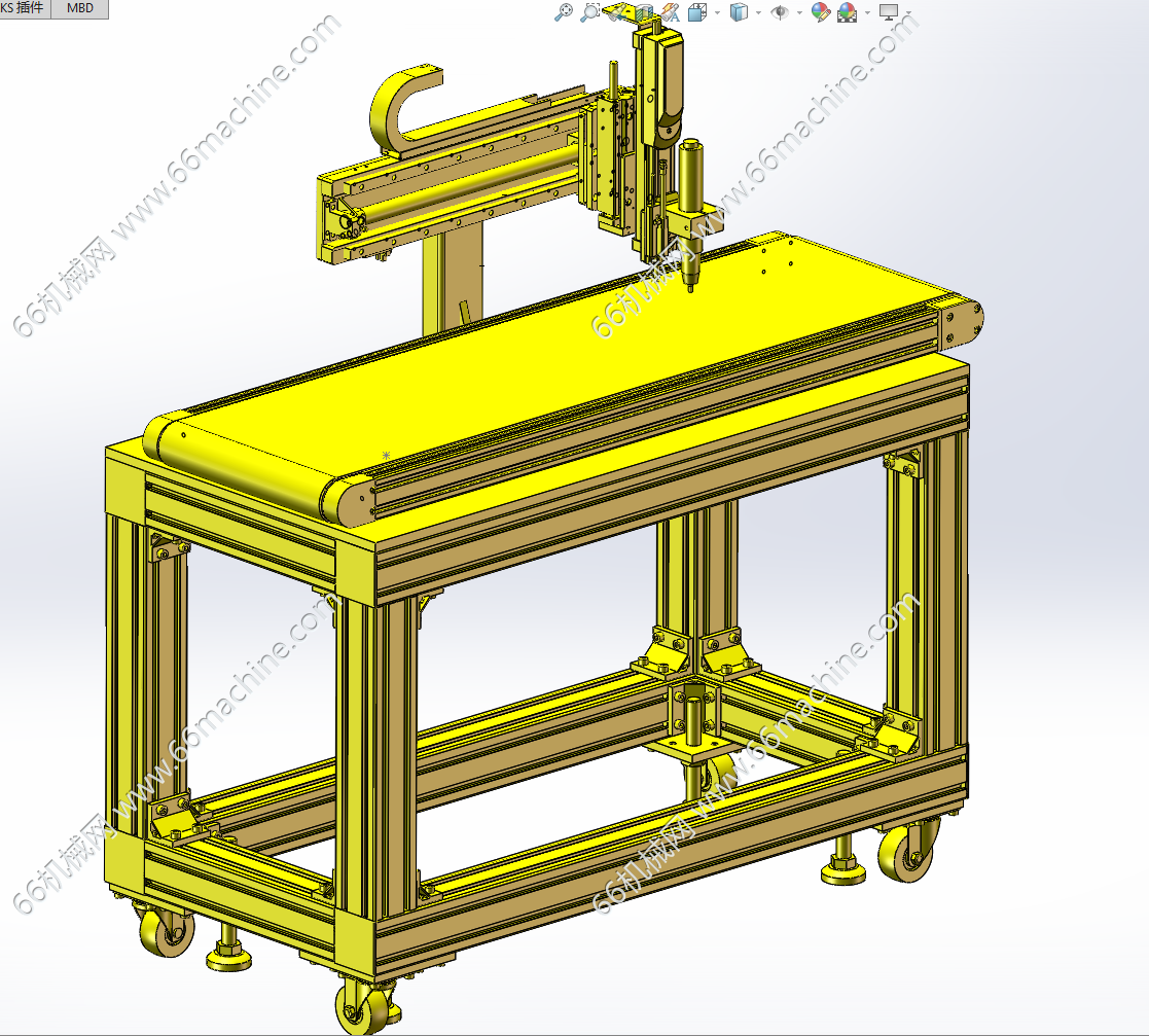 在线式锁螺丝机