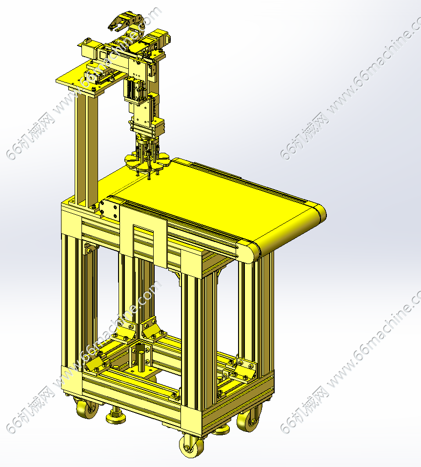 皮带线上吸取移栽机构（搬运机构）