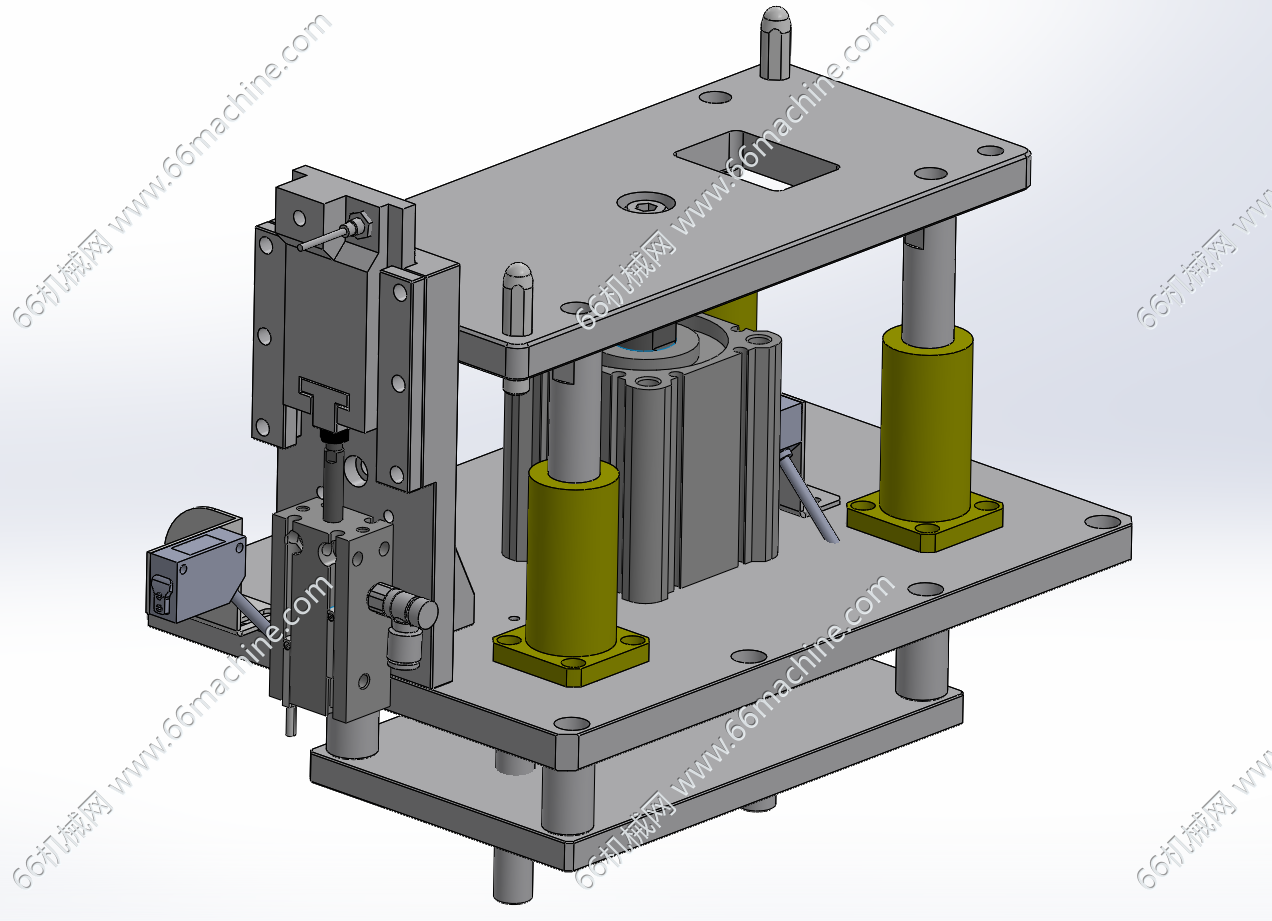 常用载具（托盘）顶升定位机构