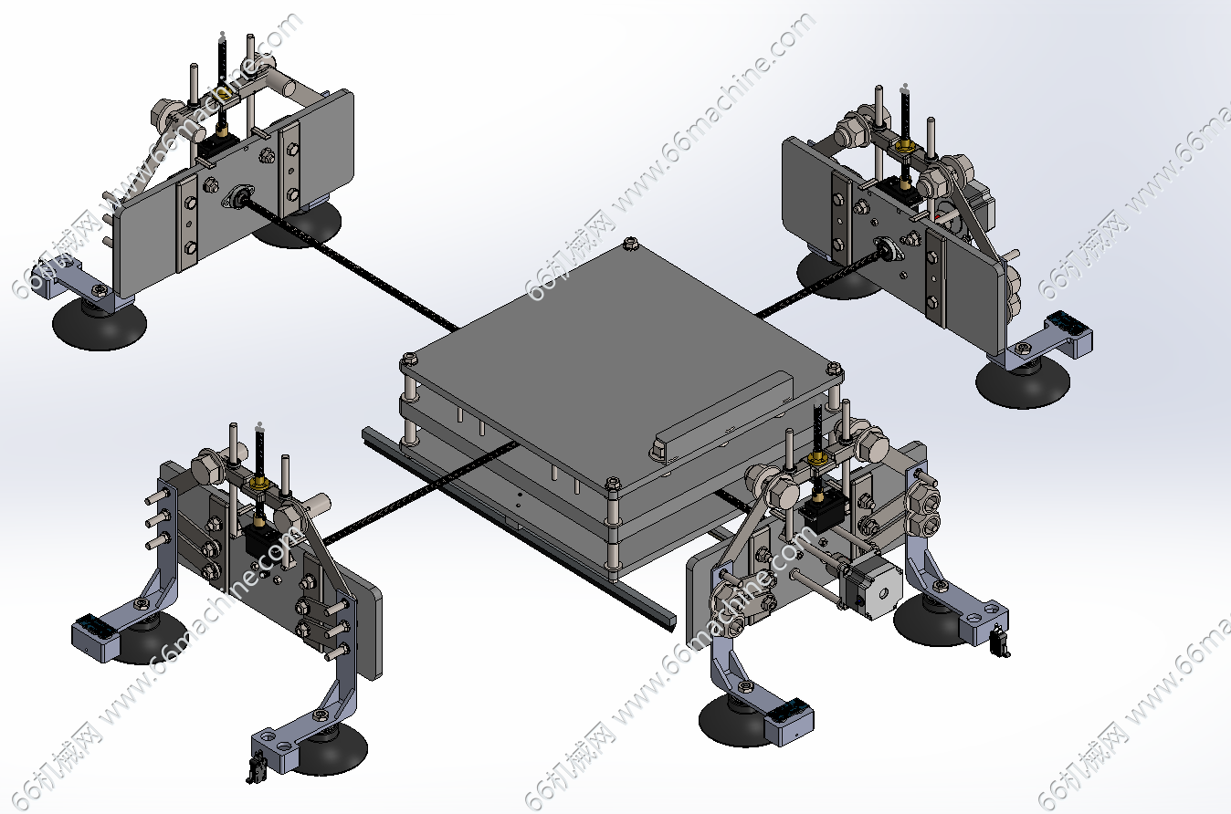 摩天大楼窗户清洁机器人