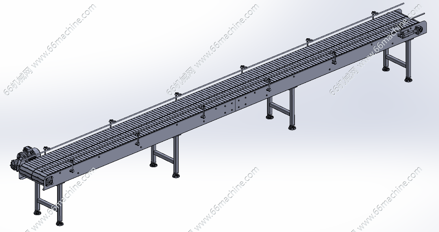 带导向栏输送机（带护栏链板输送机）