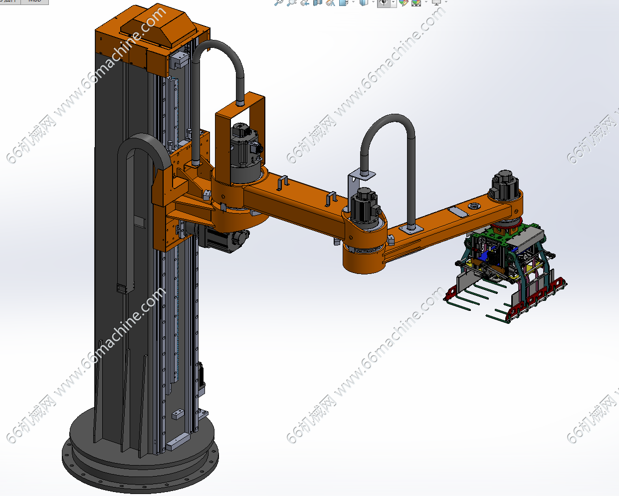 移动式立柱码垛机械手（关节型坐标机器人）