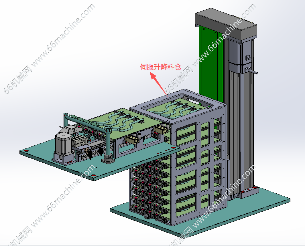 料仓式（卡塞式）供料机构