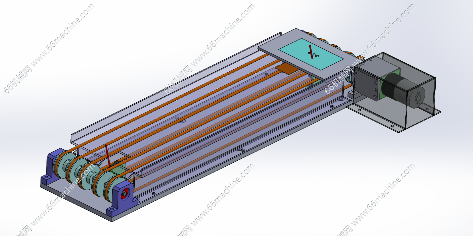 柔性圆皮带输送机