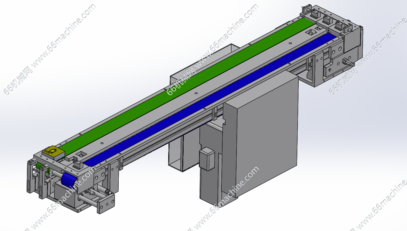 基于皮带输送的治具回流机构