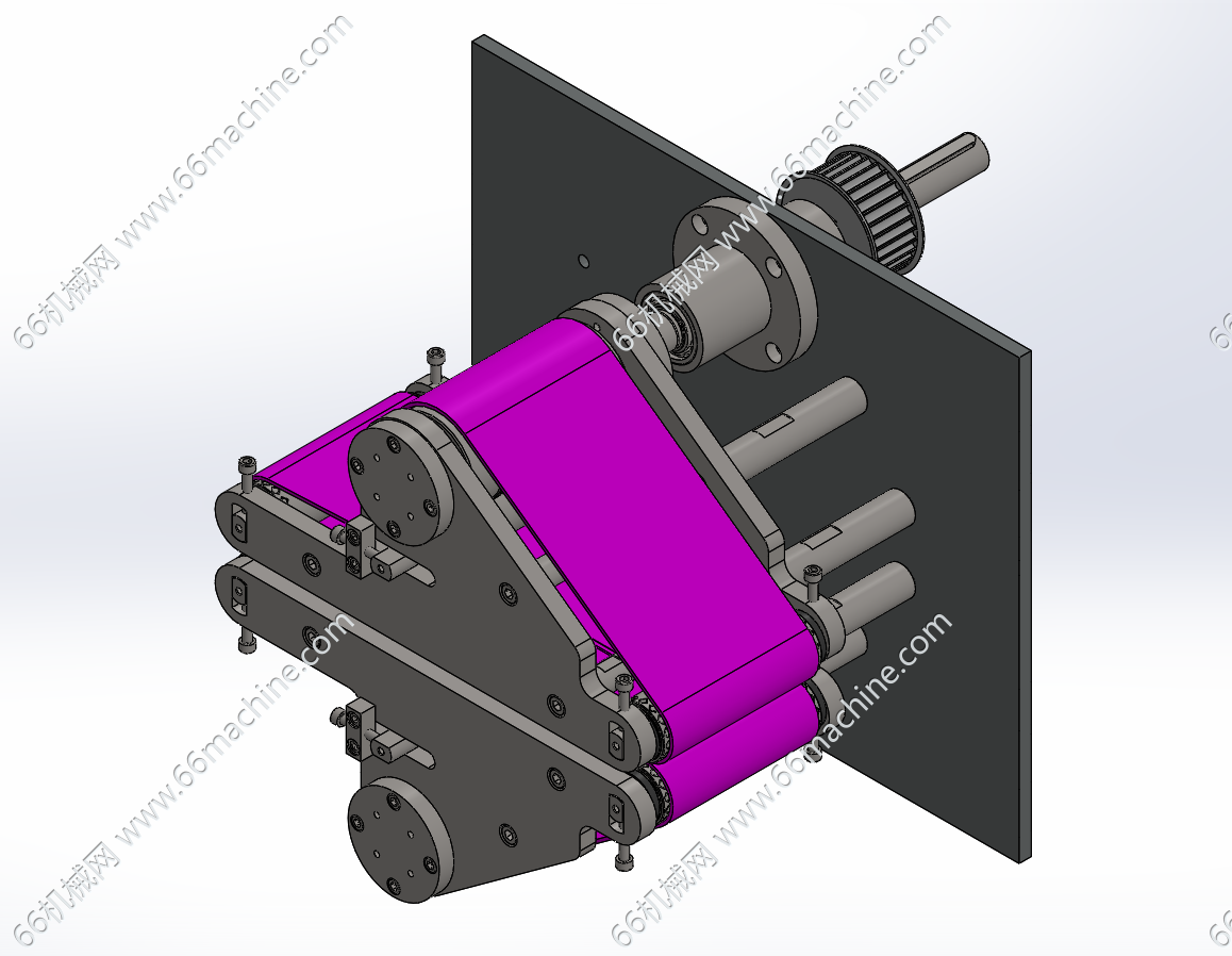 夹送皮带机（对夹皮带输送机构）
