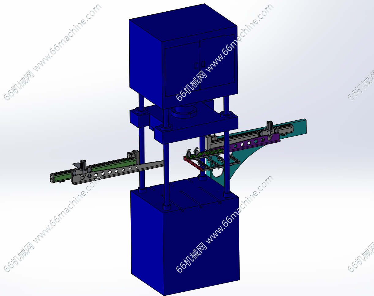 自动上下料冲床