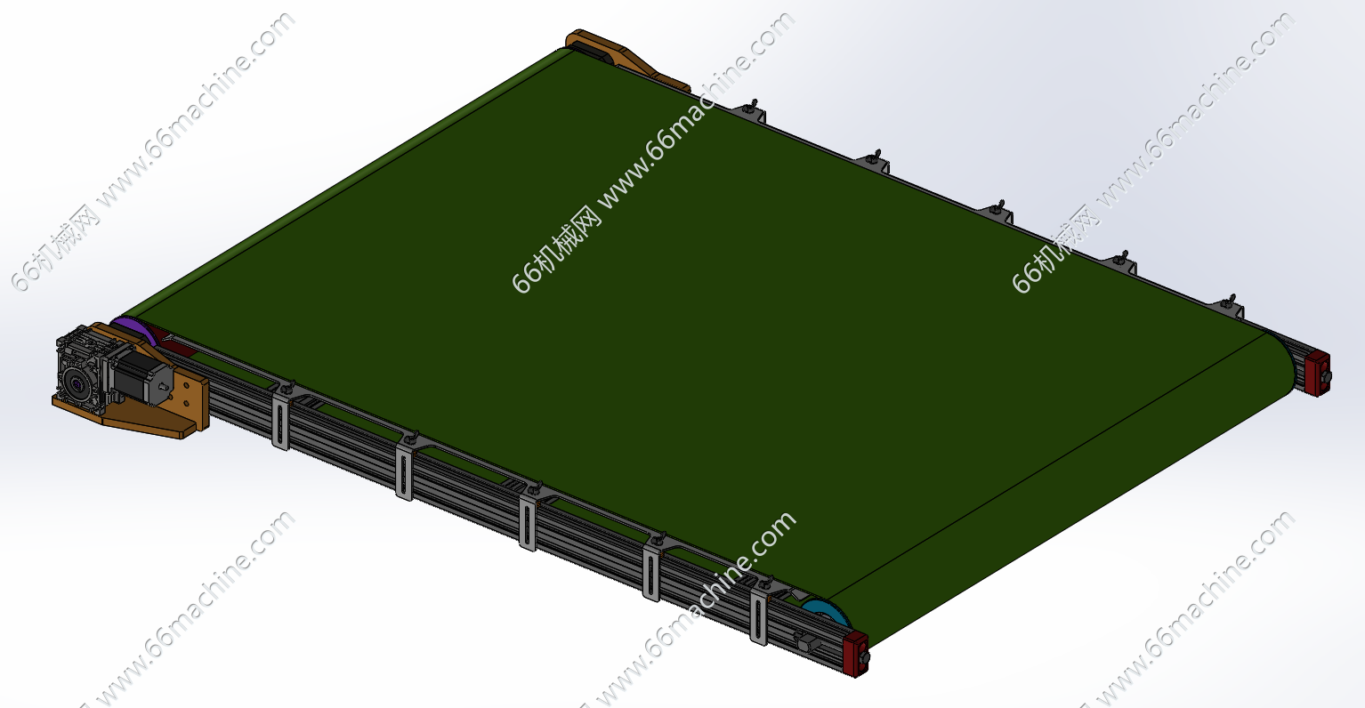 宽幅PVC皮带输送机