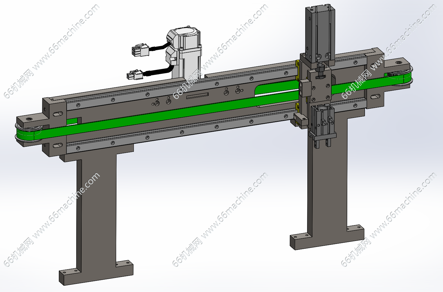 基于同步带传动的移栽机构