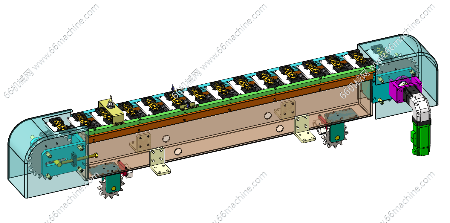 带载具的链条输送机（输送线）