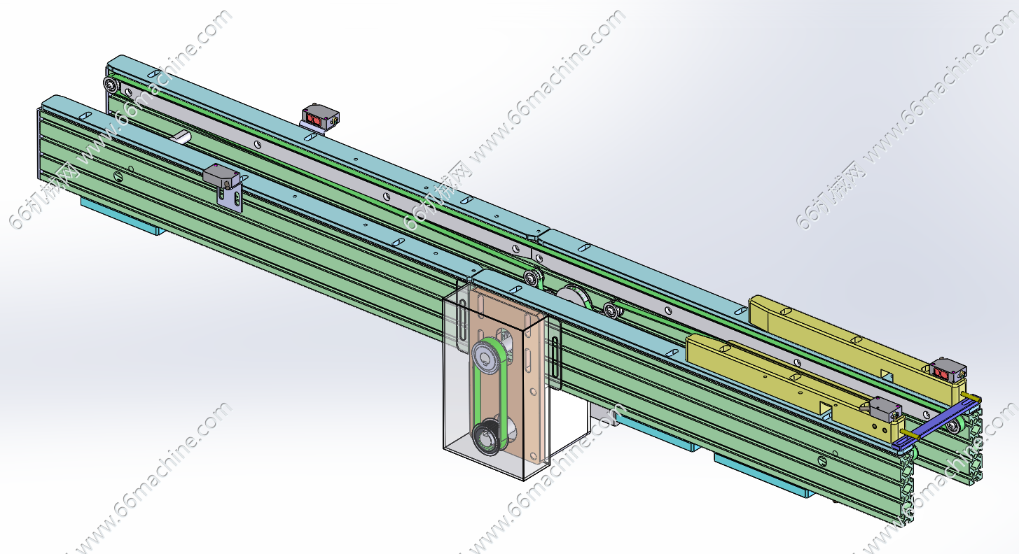 双列皮带输送线
