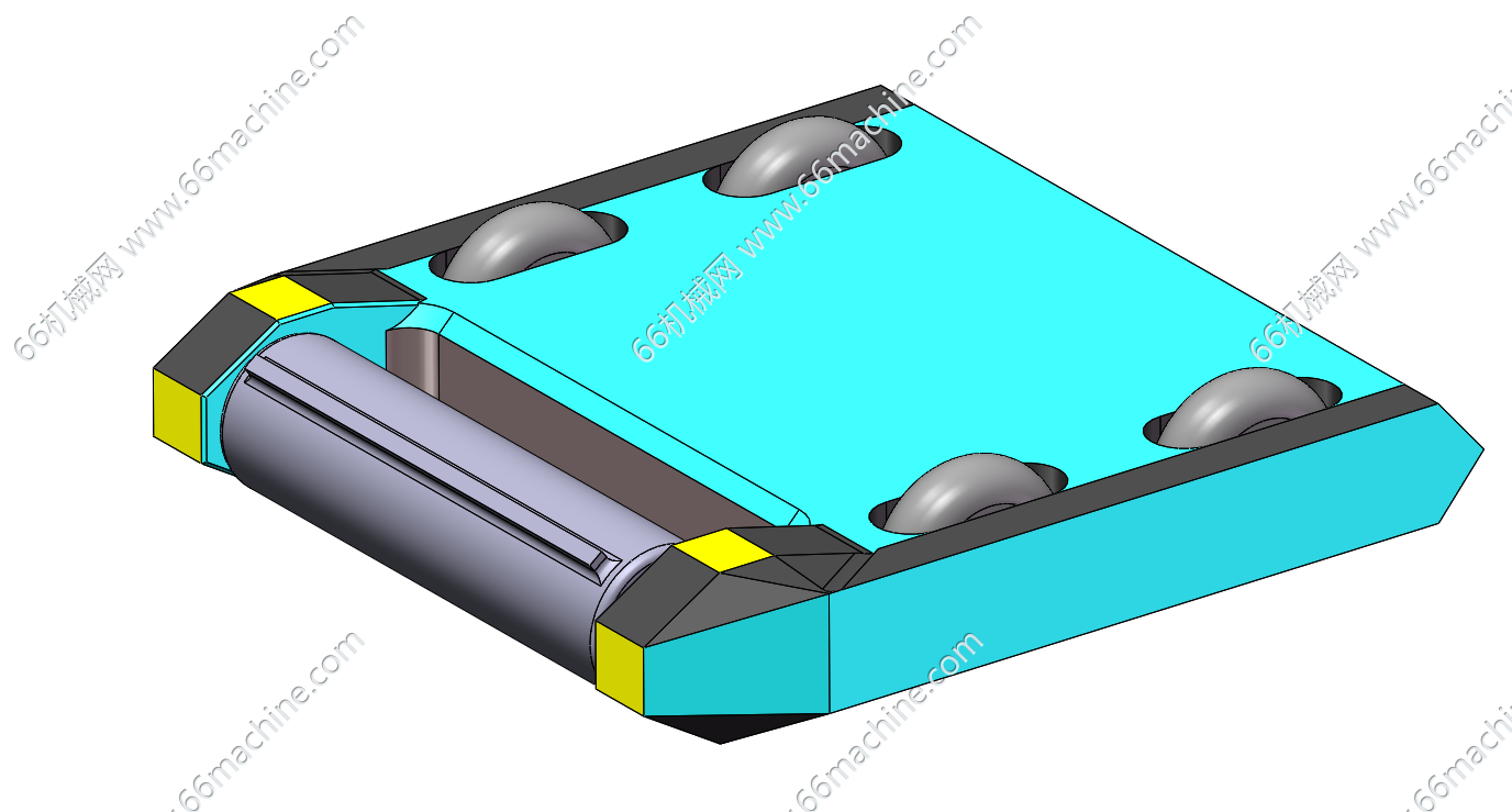 单滚筒格斗机器人