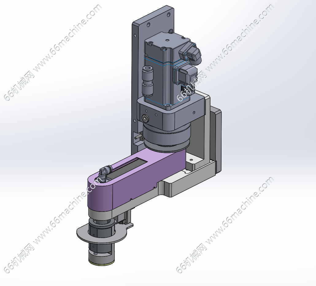带压力检测功能的旋转吸取机构