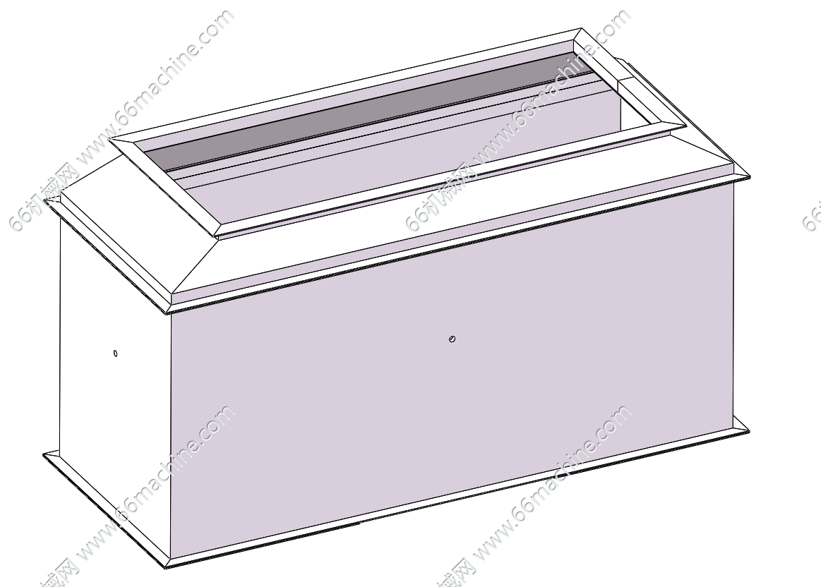 空调可移动列间风道及可拆卸拼装顶出风道