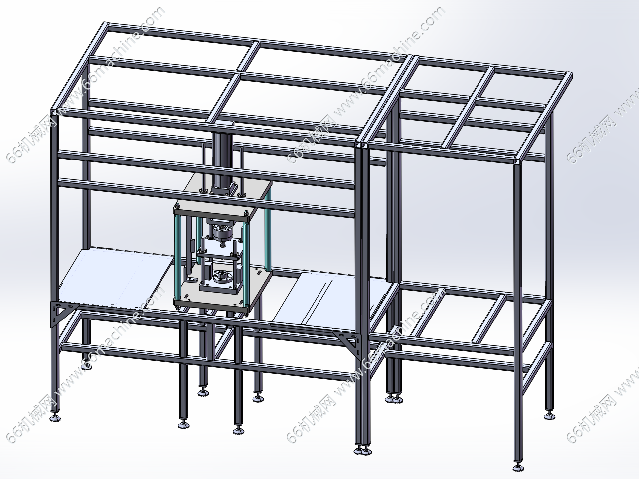 液压机（压力机）3D+视频