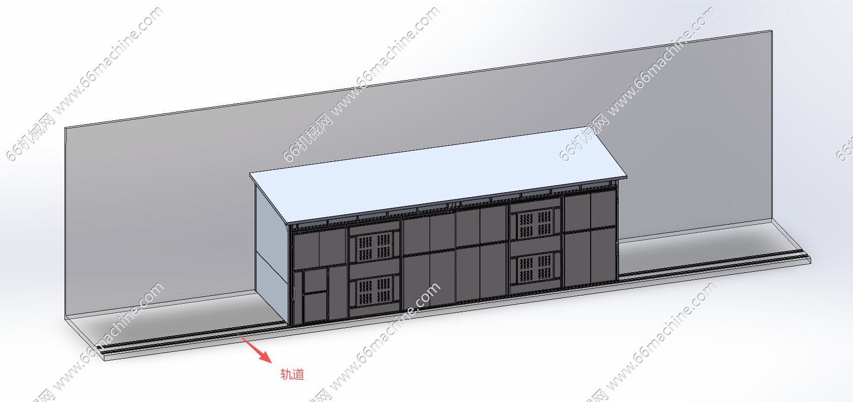 轨道滑移式棚体（厂房）