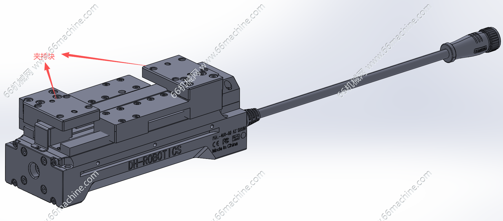 滑台式电动夹持机构（夹爪）
