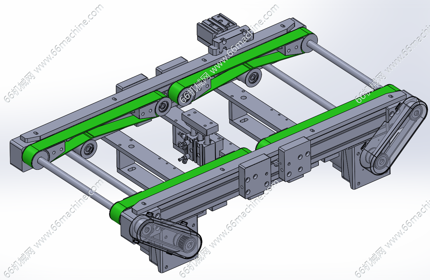 双列皮带输送机