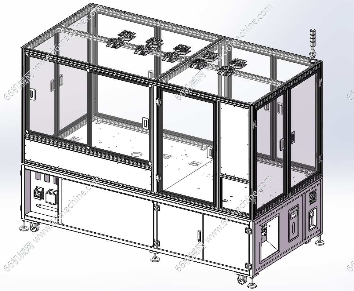 非标设备机架（方通底架+铝型材框架）
